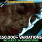 Zombie Collection - Starved Female