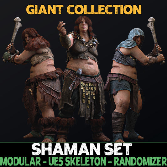 Fantasy Giant's - Modular Female with Randomization