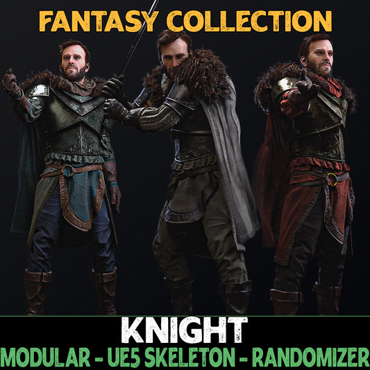 Modular Knight - Male Humans - Fantasy Collection
