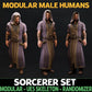 Modular Sorcerer - Male Humans - Fantasy Collection