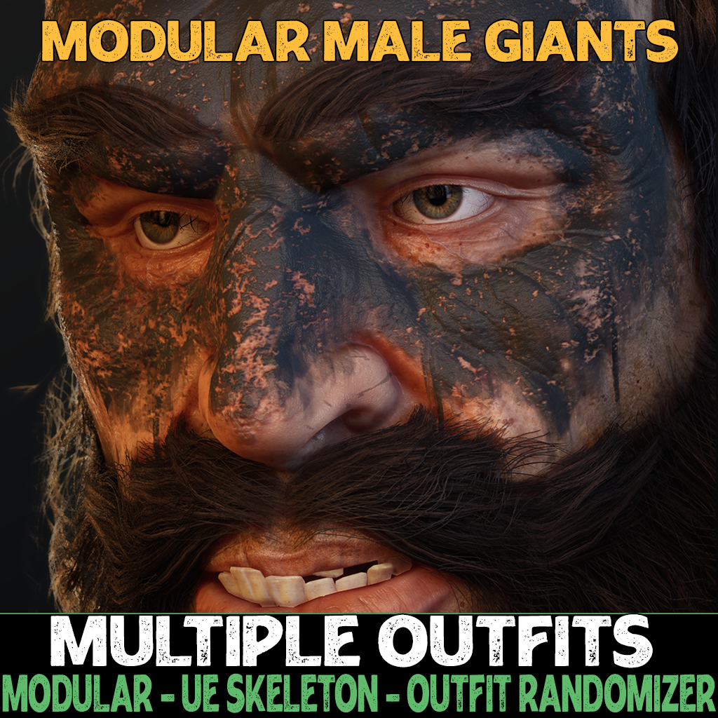 Fantasy Giant's - Modular Male with Randomization