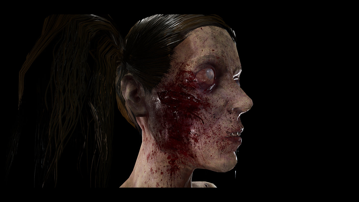 Zombie Collection - Starved Female