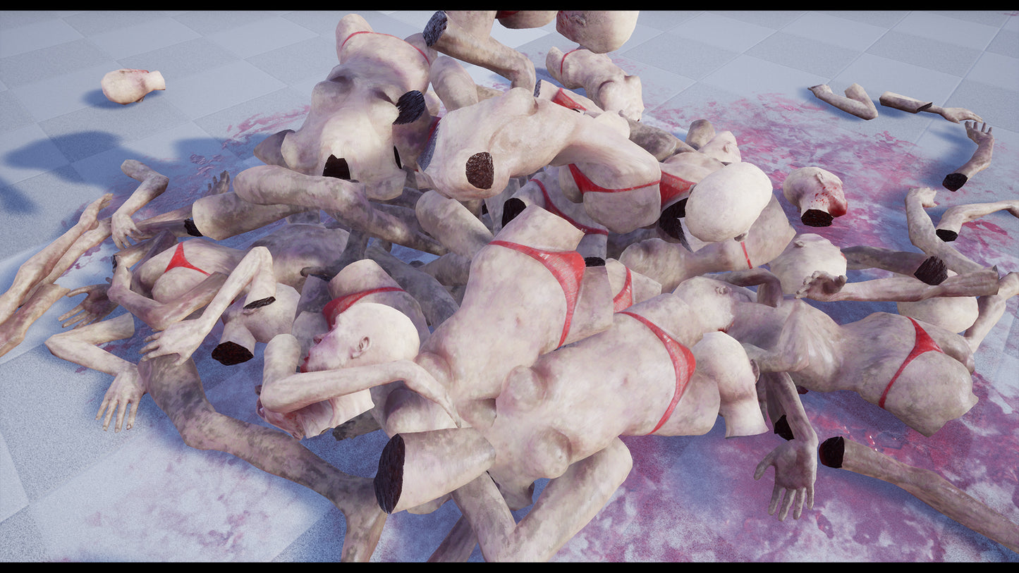Zombie Collection - Starved Female
