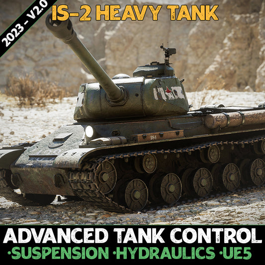 WW2 Tank - IS-2 - Advanced Tank Blueprint